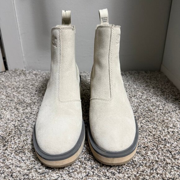 Sorel Hi-Line Heel Chelsea Boot Chalk, Ceramic Women 8.5 - Picture 8 of 12